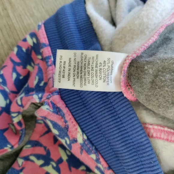 chubbies lounge shorts Size XXL 7" Inseam Pink Orca Print - Picture 4 of 9